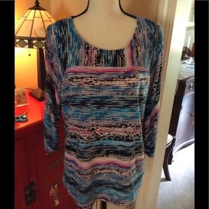 Dana Bachman tunic top XL